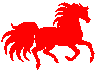 Red horse